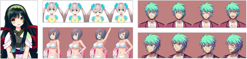 E-moteキャラクターデータ